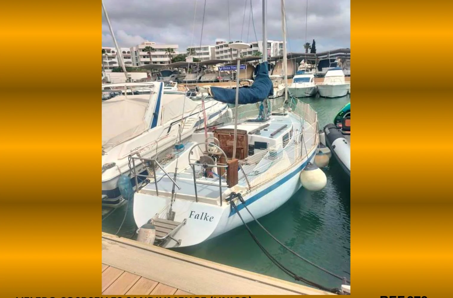 Coorselles Sandiumenge Sailing Vessel for Sale - Ref. 272