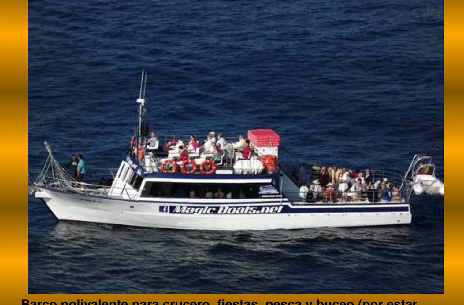 Multipurpose Passenger Vessel for Sale - Ref. P-86